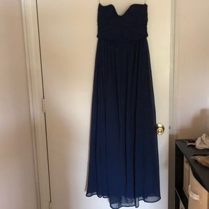 Navy formal dress